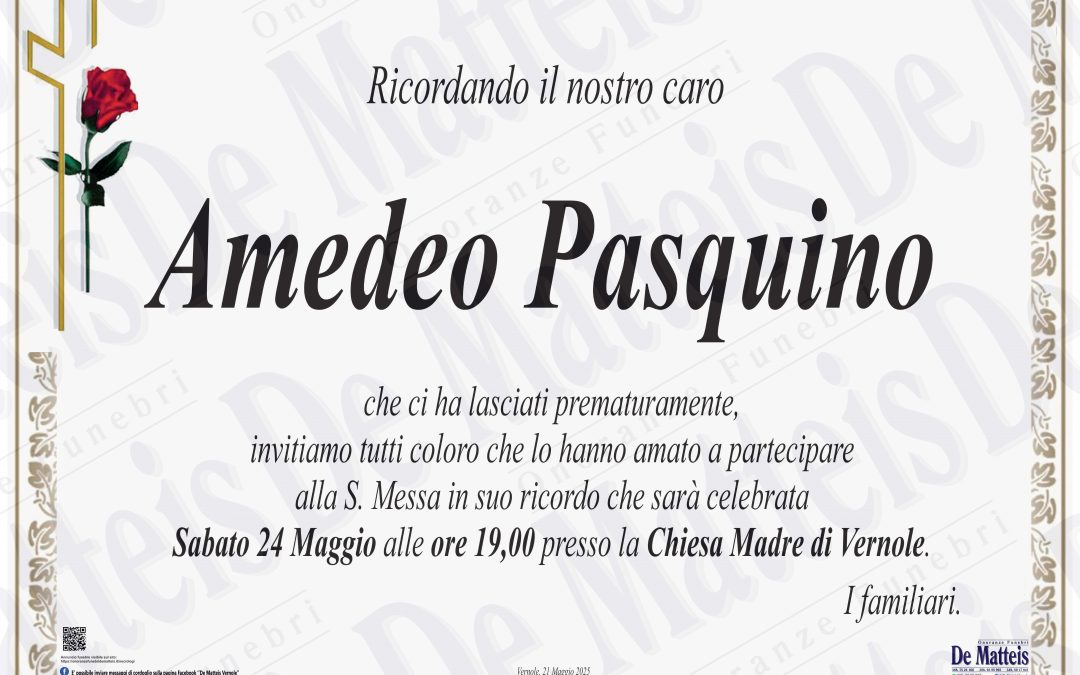 Amedeo Pasquino