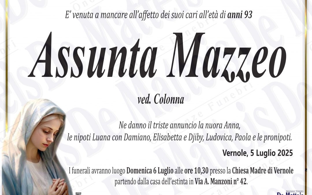 Assunta Mazzeo