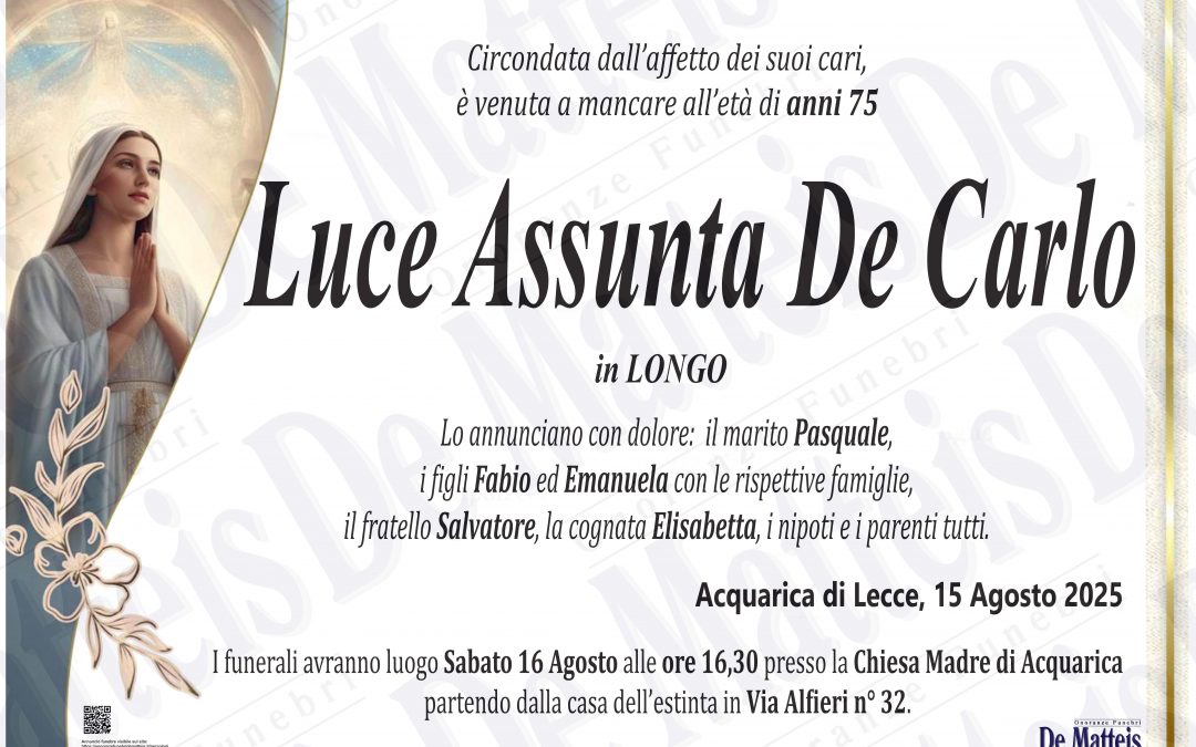 Luce Assunta De Carlo