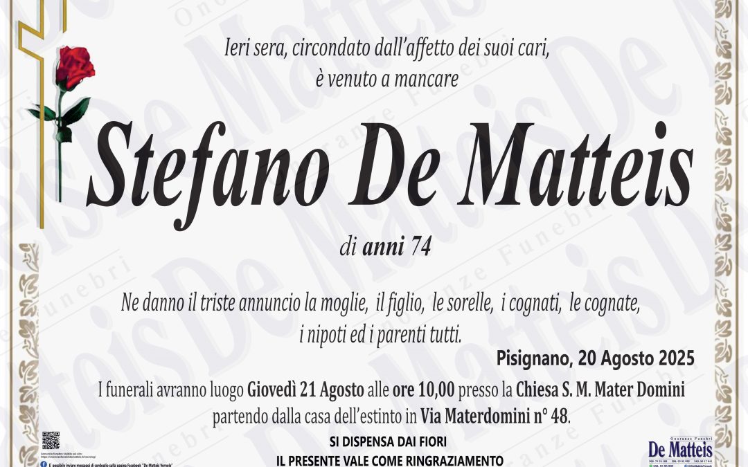 Stefano De Matteis